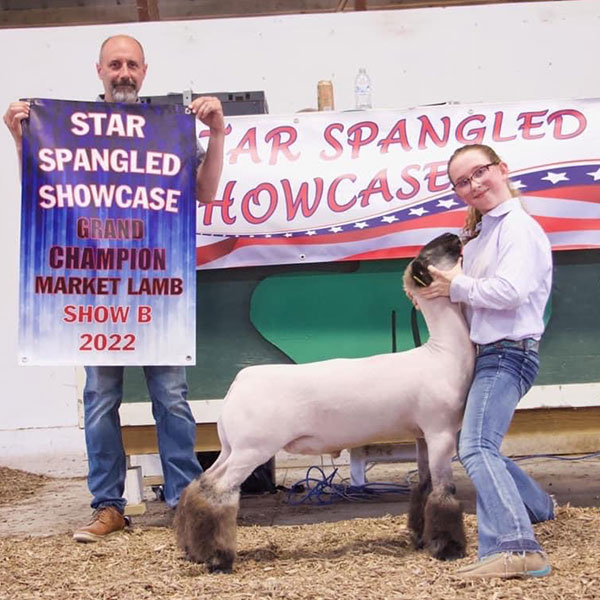 Reserve Market Lamb Star Spangled Showcase Show A