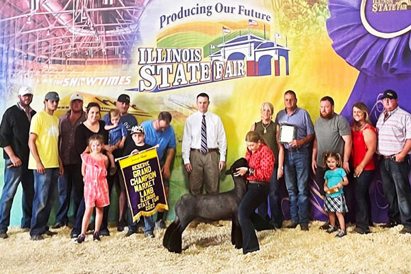 Reserve Grand Champion Market Lamb Illinois State Fair