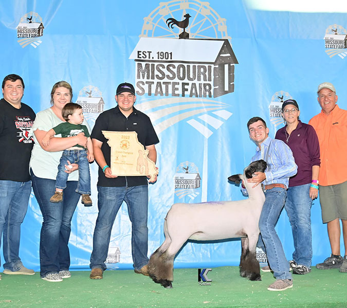 Grand Champion Wether Dam MCLB Missouri State Fair Showdown Grand Champion Wether Dam MCLB Missouri State Fair Showdown