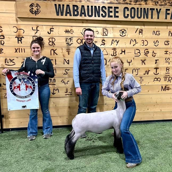 4th Overall 2023 Wabaunsee Livestock Show