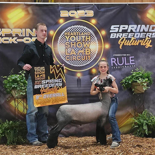 HYSLC Spring Futurity<br />
3rd Naddy, 9th overall 