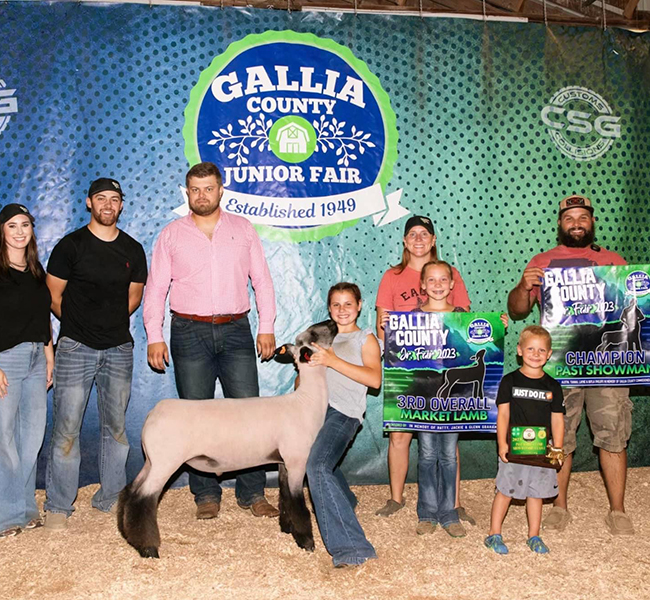 3rd Overall Market<br />
Gallia County (OH)