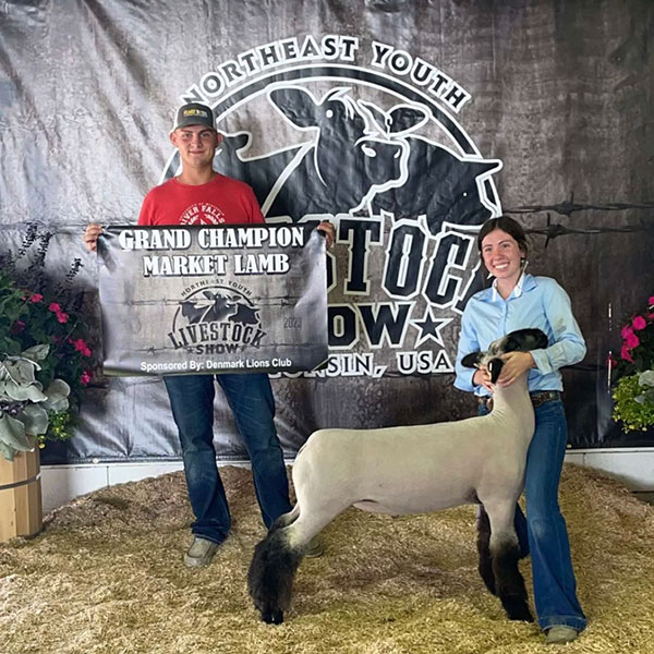Grand Champion Market Lamb Northeast Youth Livestock Show
