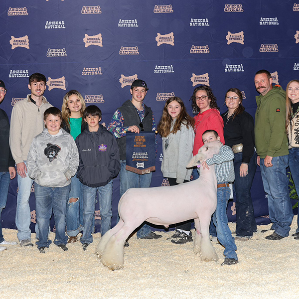 Fourth Overall Market Lamb Show B Fifth Overall Market Lamb Show A Champion WFX Market Lamb Show A&B PNW Livestock Expo (OR)