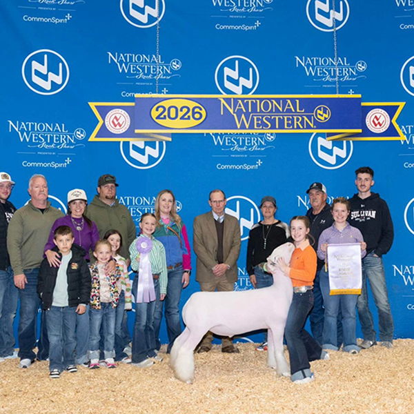 Fourth Overall Market Lamb Show B Fifth Overall Market Lamb Show A Champion WFX Market Lamb Show A&B PNW Livestock Expo (OR)