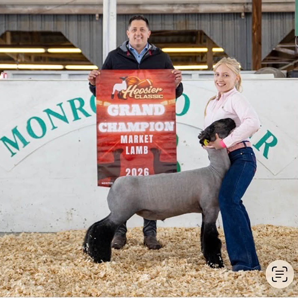 Fourth Overall Market Lamb Show B Fifth Overall Market Lamb Show A Champion WFX Market Lamb Show A&B PNW Livestock Expo (OR)