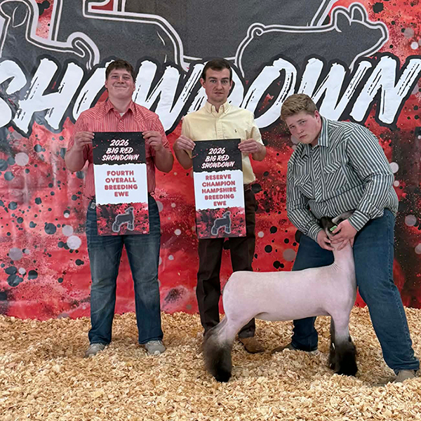 Fourth Overall Market Lamb Show B Fifth Overall Market Lamb Show A Champion WFX Market Lamb Show A&B PNW Livestock Expo (OR)