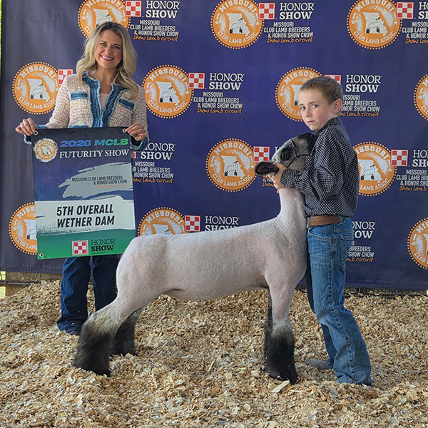 Fourth Overall Market Lamb Show B Fifth Overall Market Lamb Show A Champion WFX Market Lamb Show A&B PNW Livestock Expo (OR)