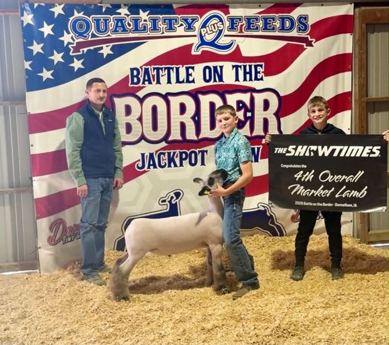 4th Overall Market Lamb – Battle on the Border (IA)