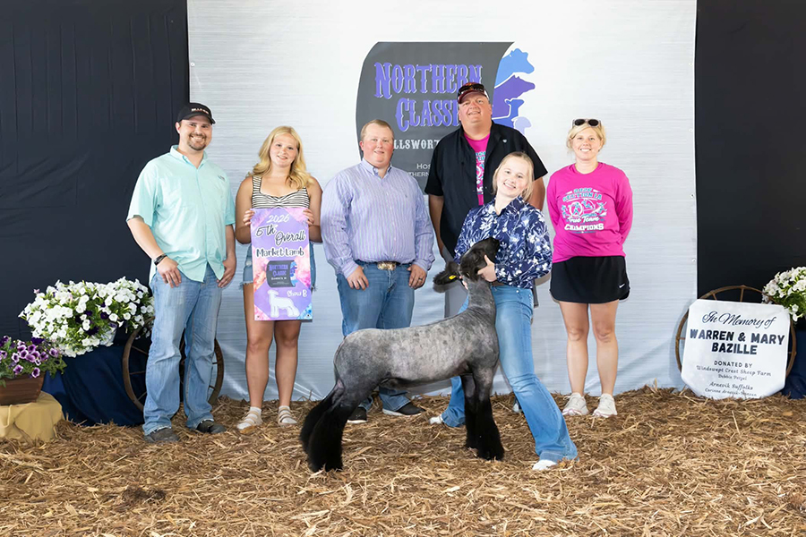 5th Overall Market Lamb – Northern Classic – Show B (WI)