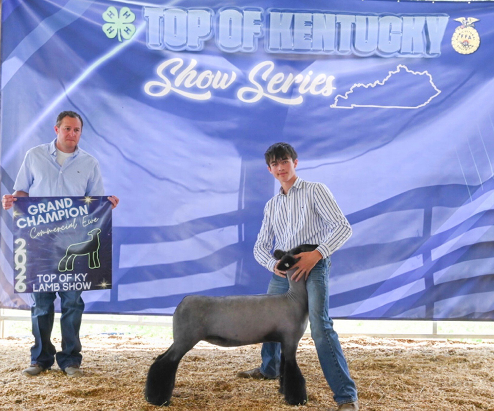 Grand Champion Commercial Ewe – Top of KY Lamb Show (KY)