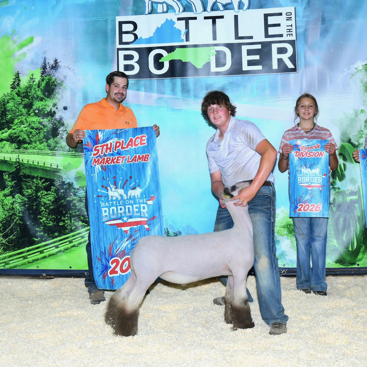 Fourth Overall Market Lamb Show B Fifth Overall Market Lamb Show A Champion WFX Market Lamb Show A&B PNW Livestock Expo (OR)