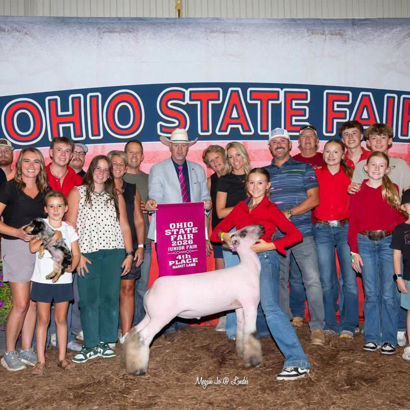 Grand Champion Breeding Ewe Calhoun County Expo
