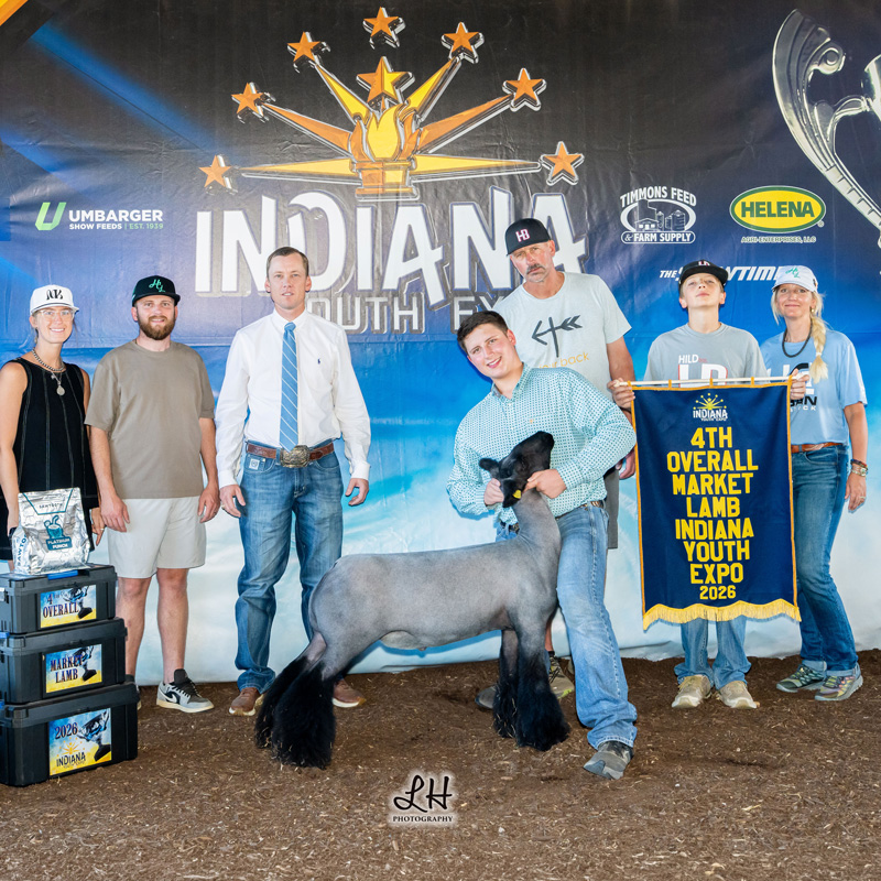 Fourth Overall Market Lamb Show B Fifth Overall Market Lamb Show A Champion WFX Market Lamb Show A&B PNW Livestock Expo (OR)
