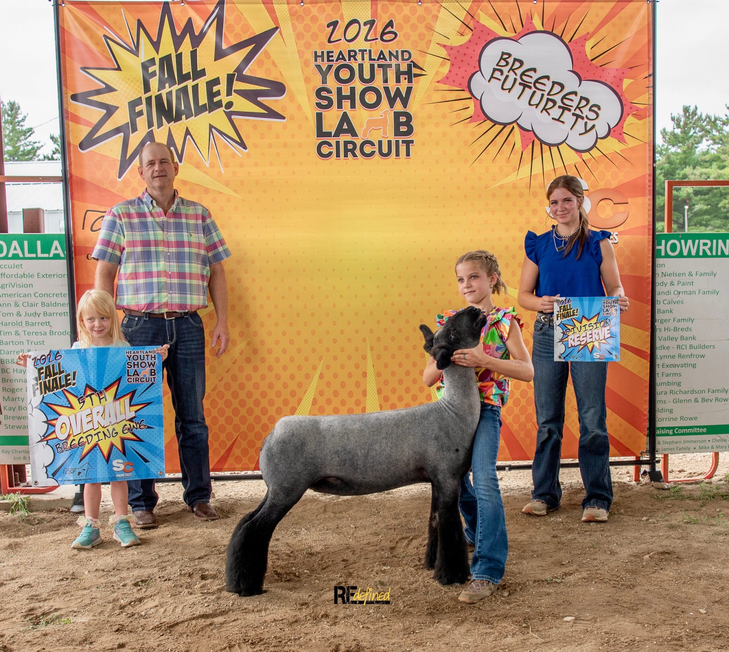5th Overall Breeding Ewe – HYSLC – Fall Finale!