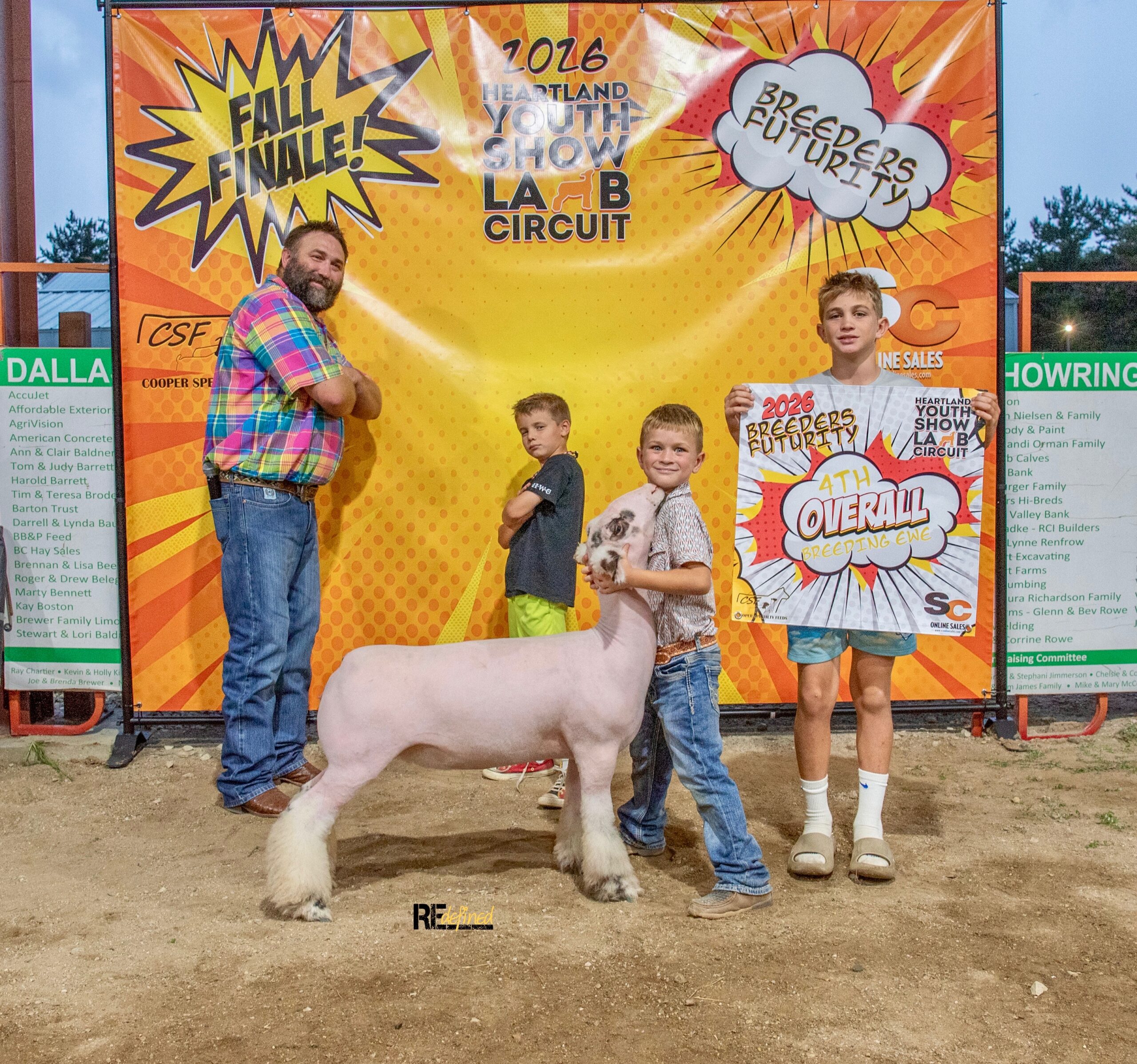 4th Overall Breeding Ewe – HYSLC – Breeders Futurity