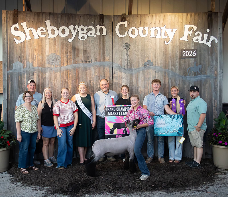 Grand Champion Market Lamb – Sheboygan County Fair
