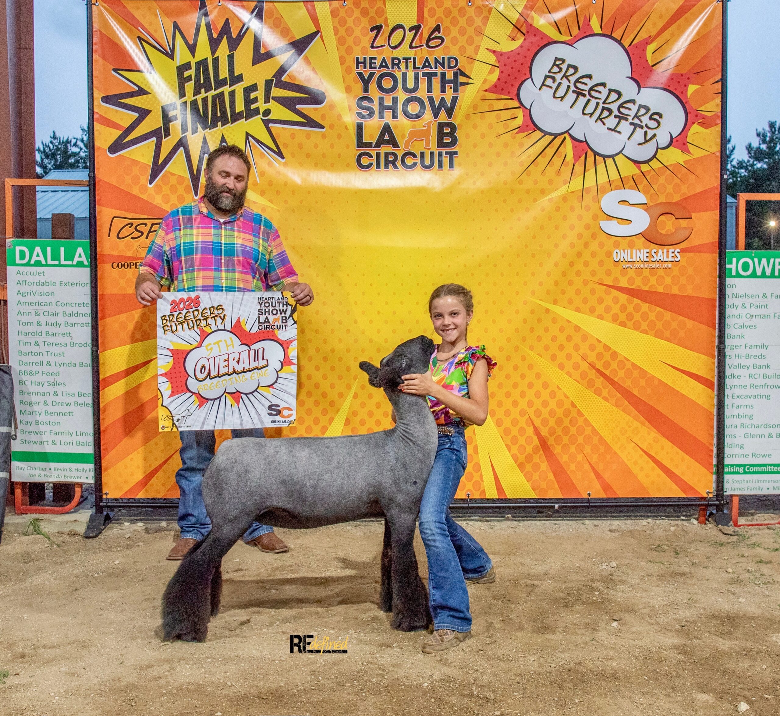 5th Overall Breeding Ewe – HYSLC – Breeders Futurity