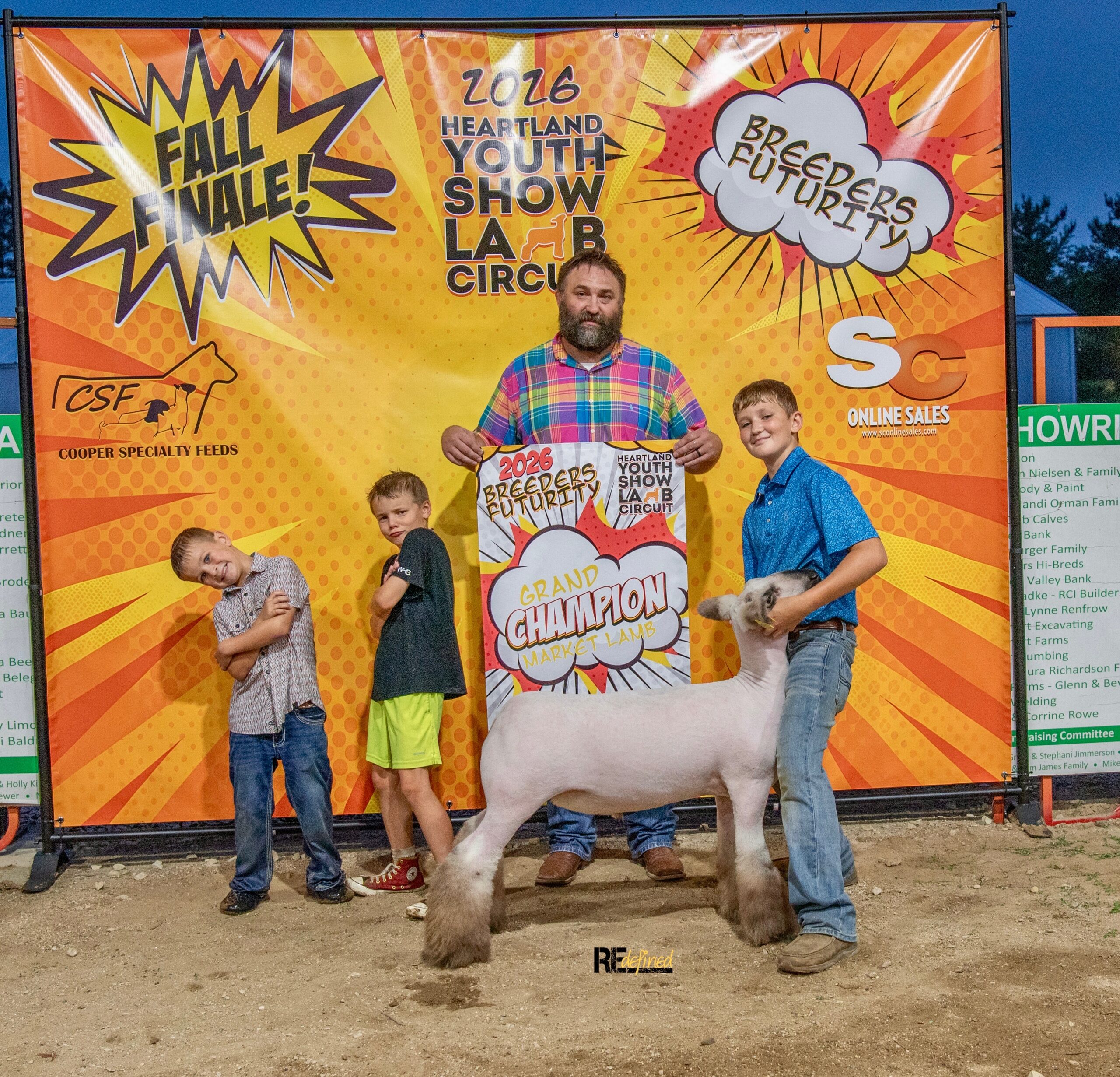 Grand Champion Market Lamb – HYSLC – Breeders Futurity