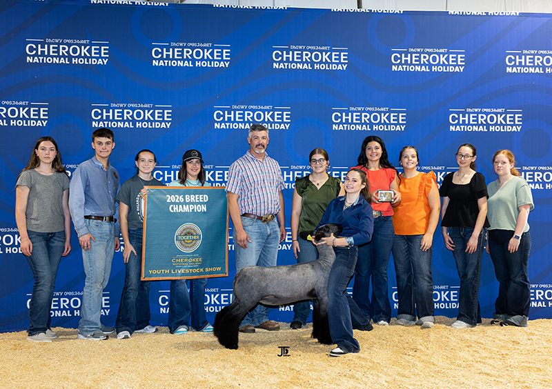Breed Champion – Cherokee National Holiday Show