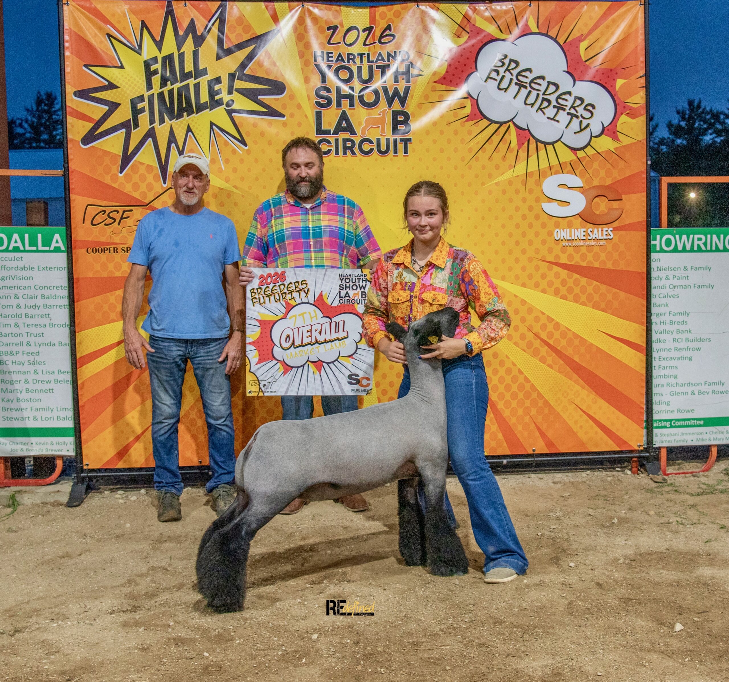 7th Overall Market Lamb – HYSLC – Breeders Futurity