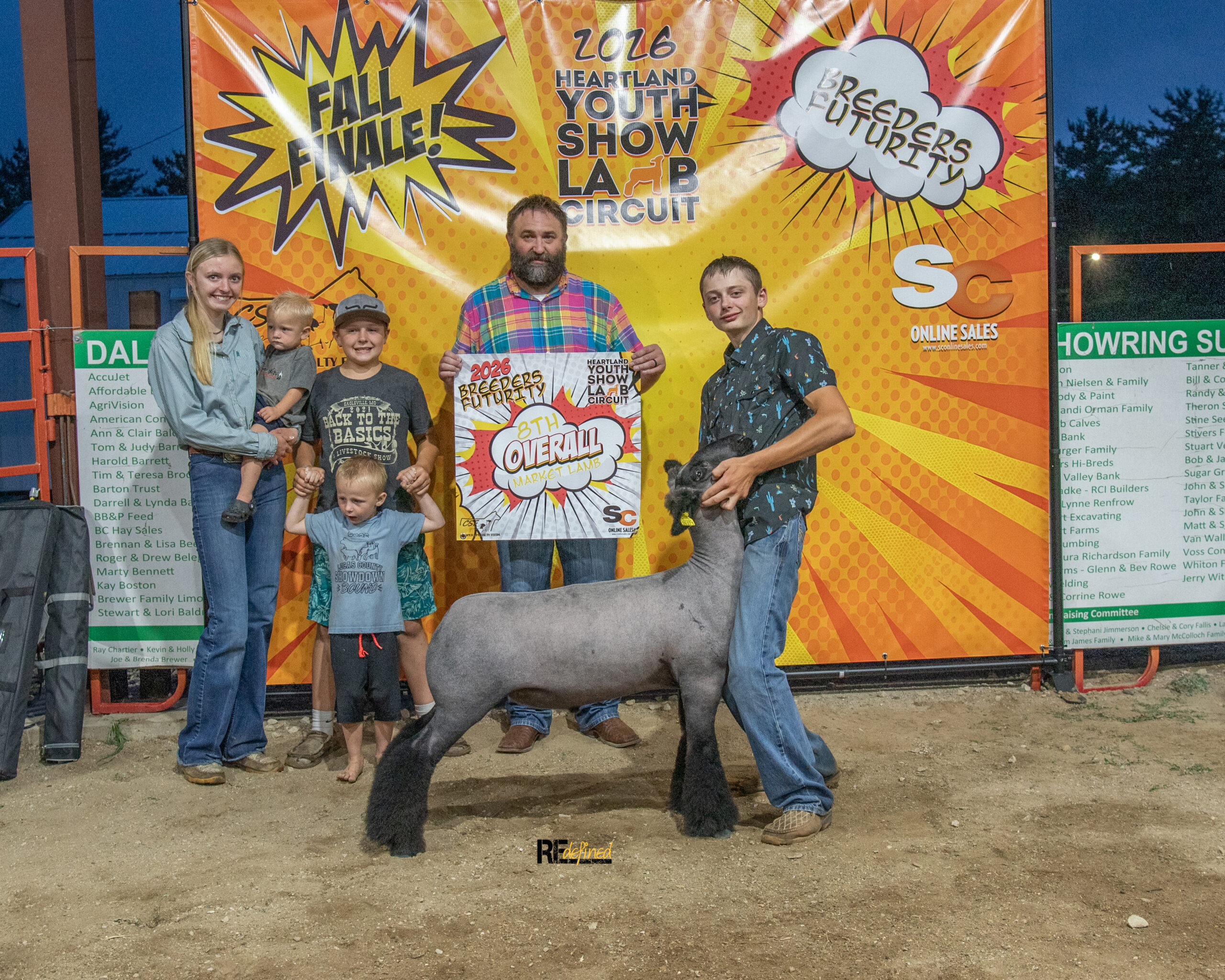 8th Overall Market Lamb – HYSLC – Breeders Futurity