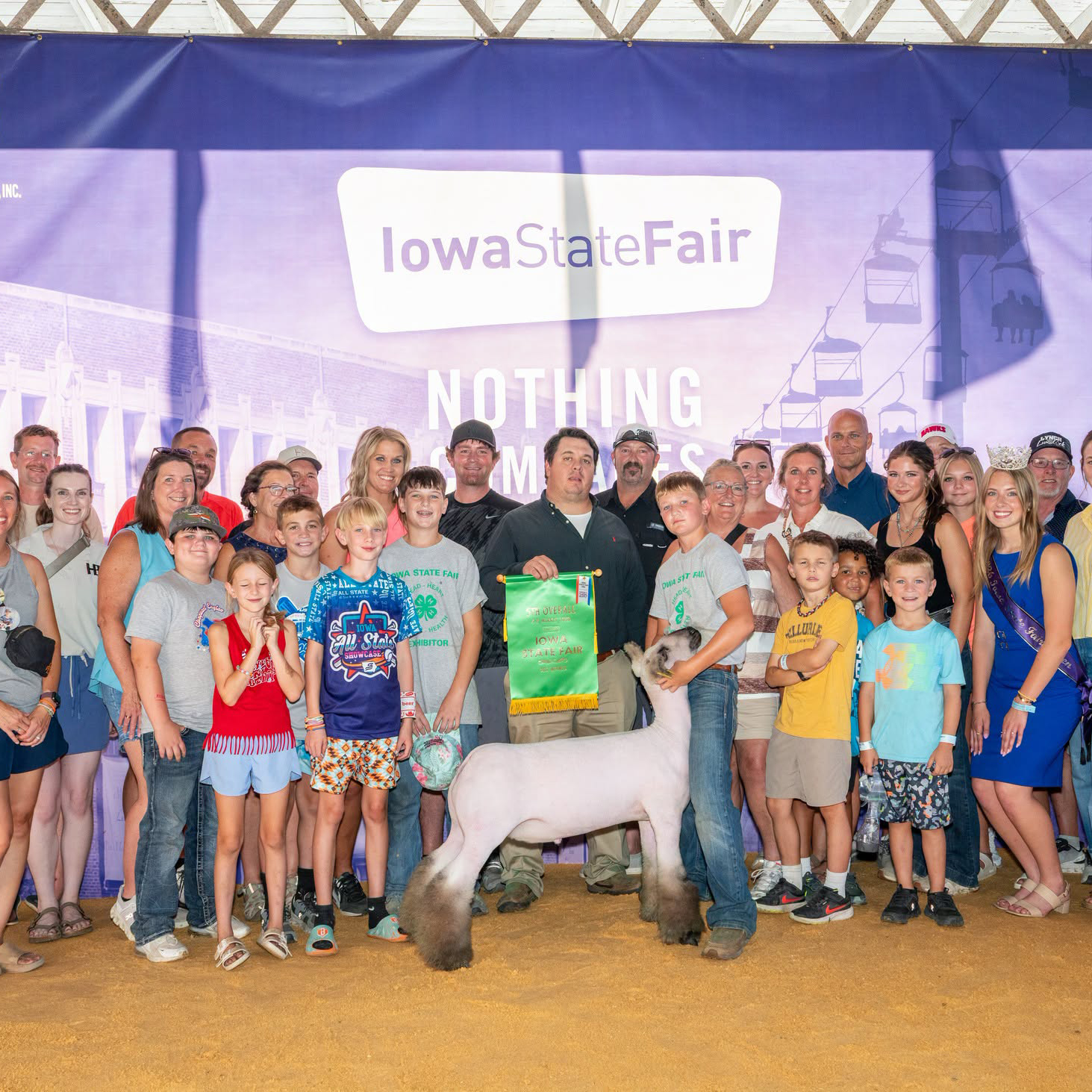 Fourth Overall Market Lamb Show B Fifth Overall Market Lamb Show A Champion WFX Market Lamb Show A&B PNW Livestock Expo (OR)